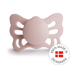 FRIGG Butterfly - Anatomical Silicone Pacifier - Blush - Size 1